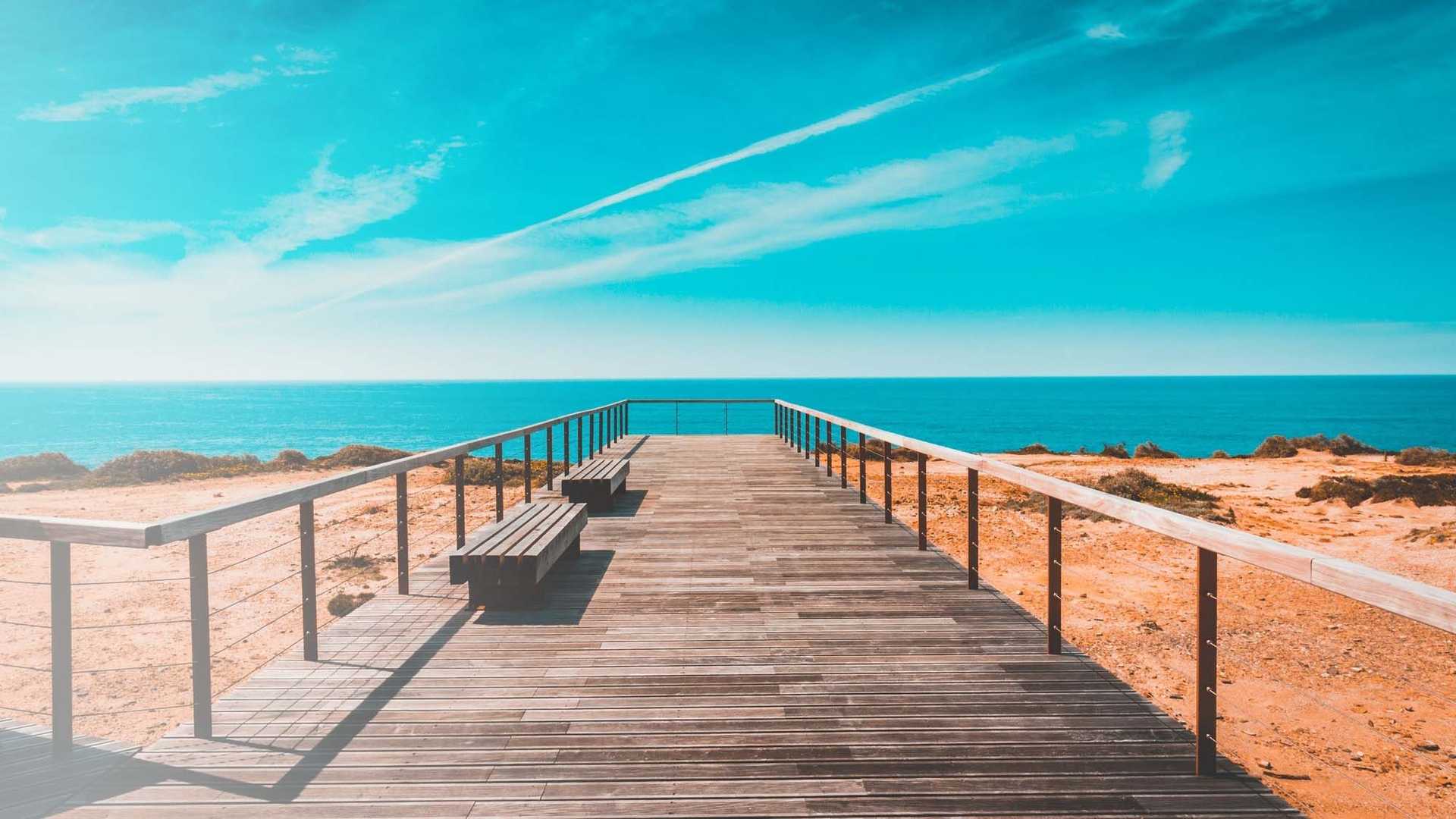Background beach